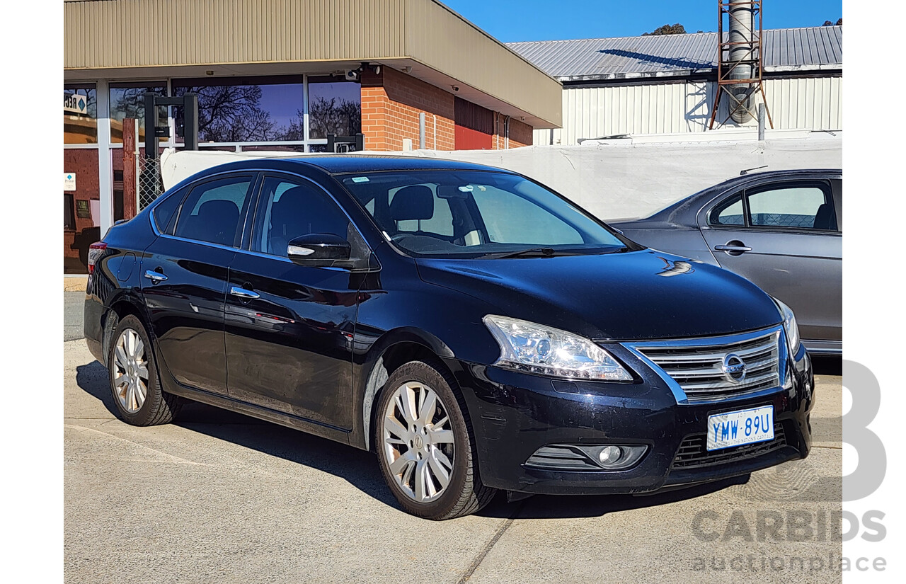 06/2013 Nissan Pulsar Ti B17 4d Sedan Black 1.8L