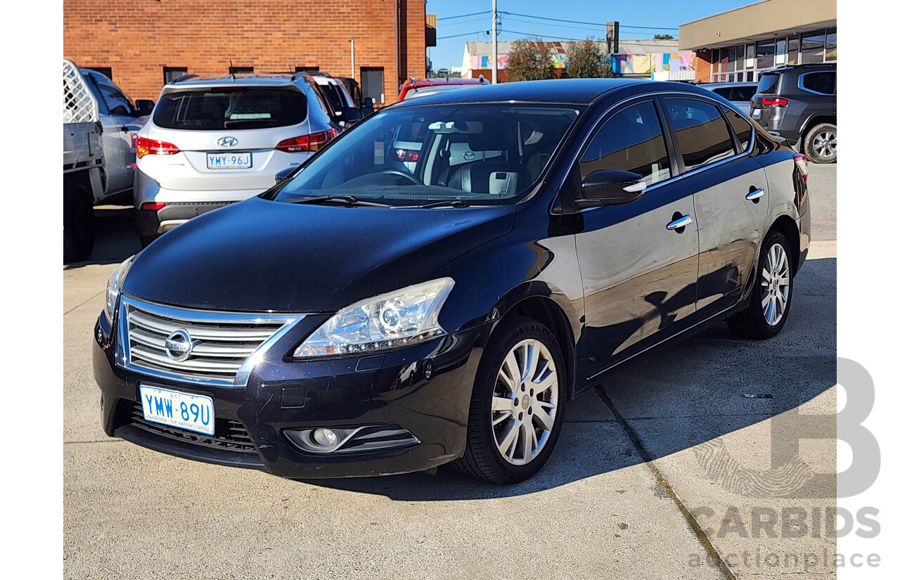 06/2013 Nissan Pulsar Ti B17 4d Sedan Black 1.8L