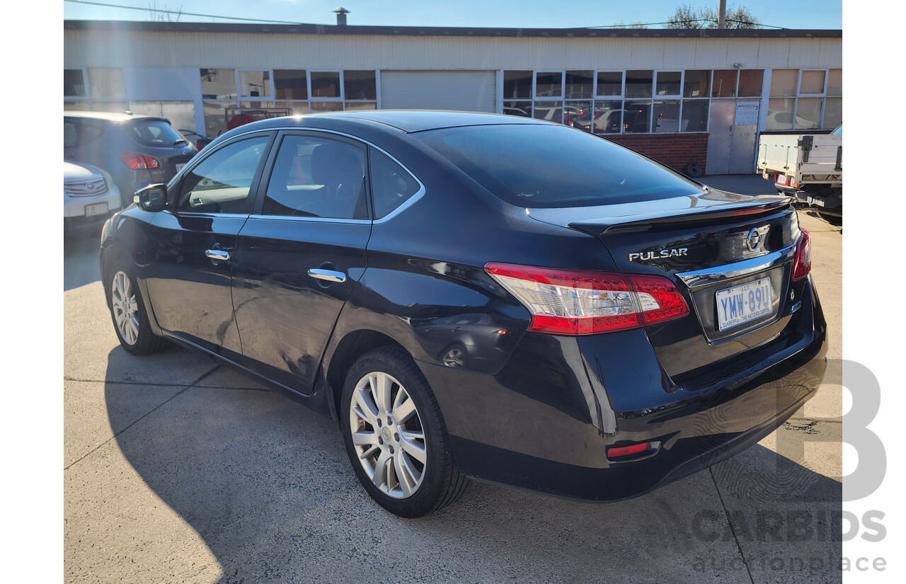 06/2013 Nissan Pulsar Ti B17 4d Sedan Black 1.8L