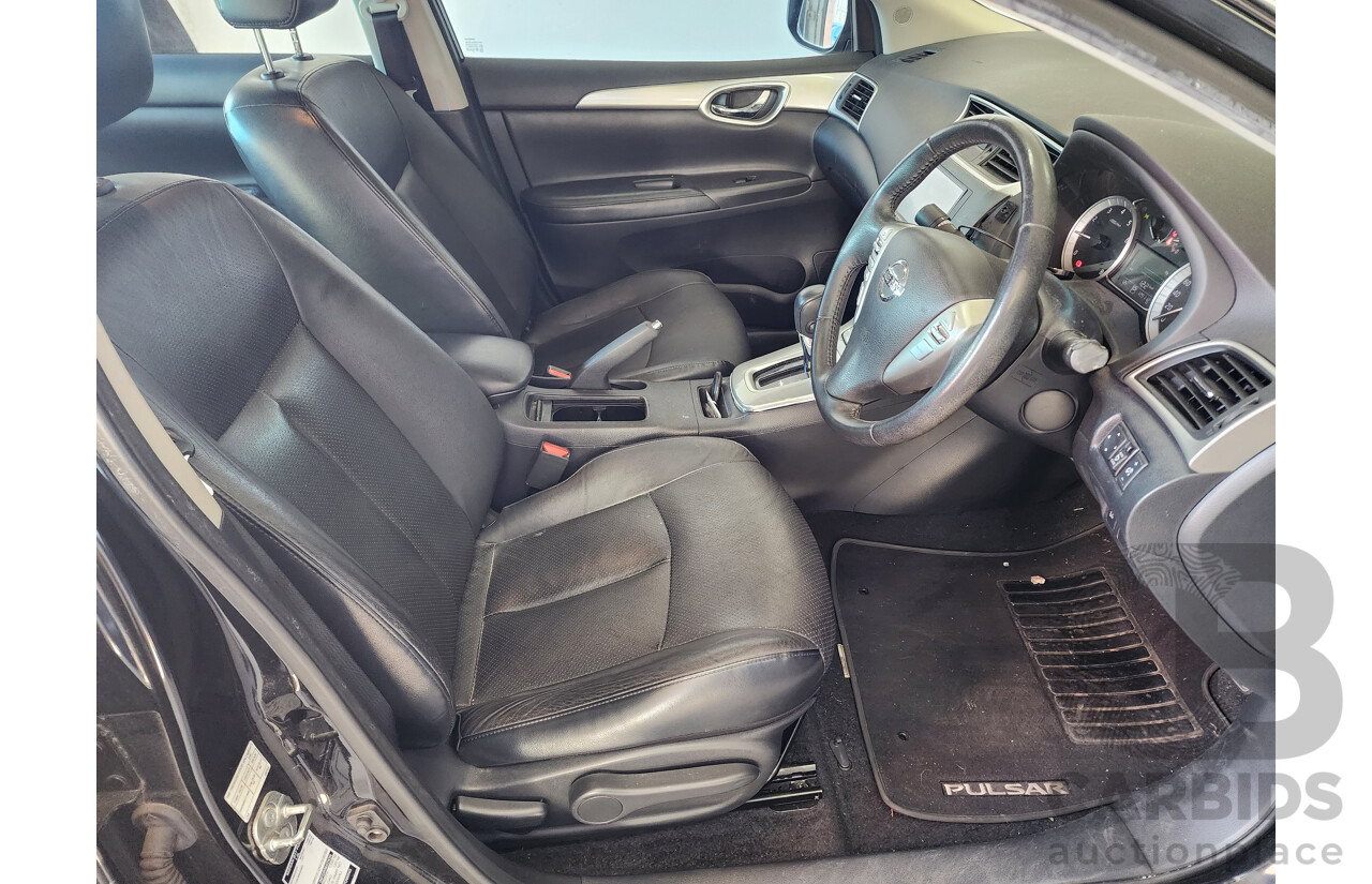 06/2013 Nissan Pulsar Ti B17 4d Sedan Black 1.8L