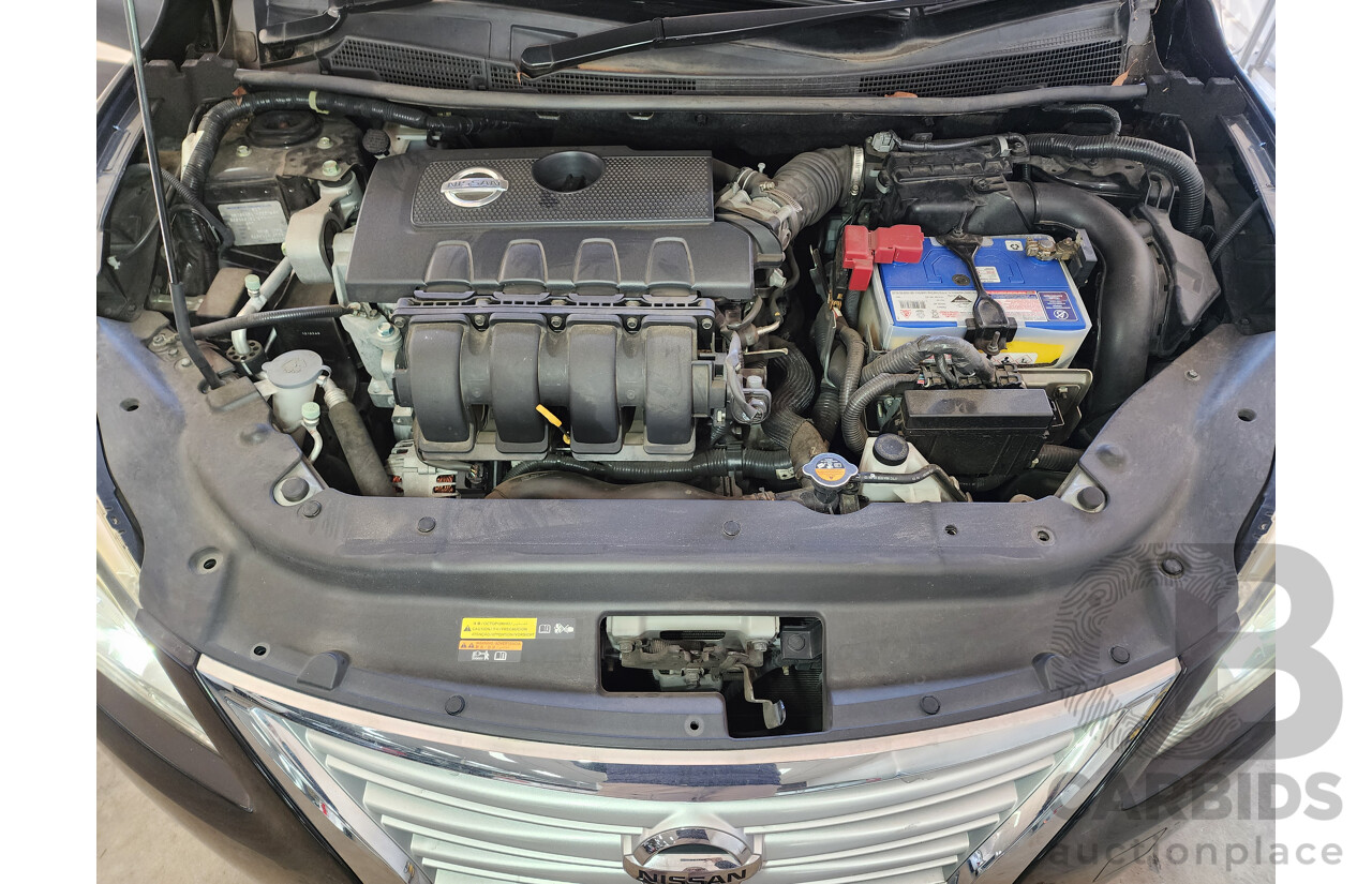 06/2013 Nissan Pulsar Ti B17 4d Sedan Black 1.8L