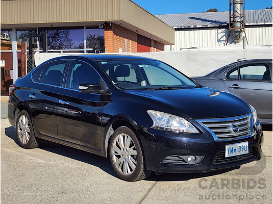 06/2013 Nissan Pulsar Ti B17 4d Sedan Black 1.8L