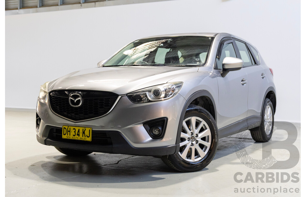 11/2013 Mazda Cx-5 Maxx Sport (4x4) MY13 4d Wagon Silver Twin-turbo Diesel 2.2L
