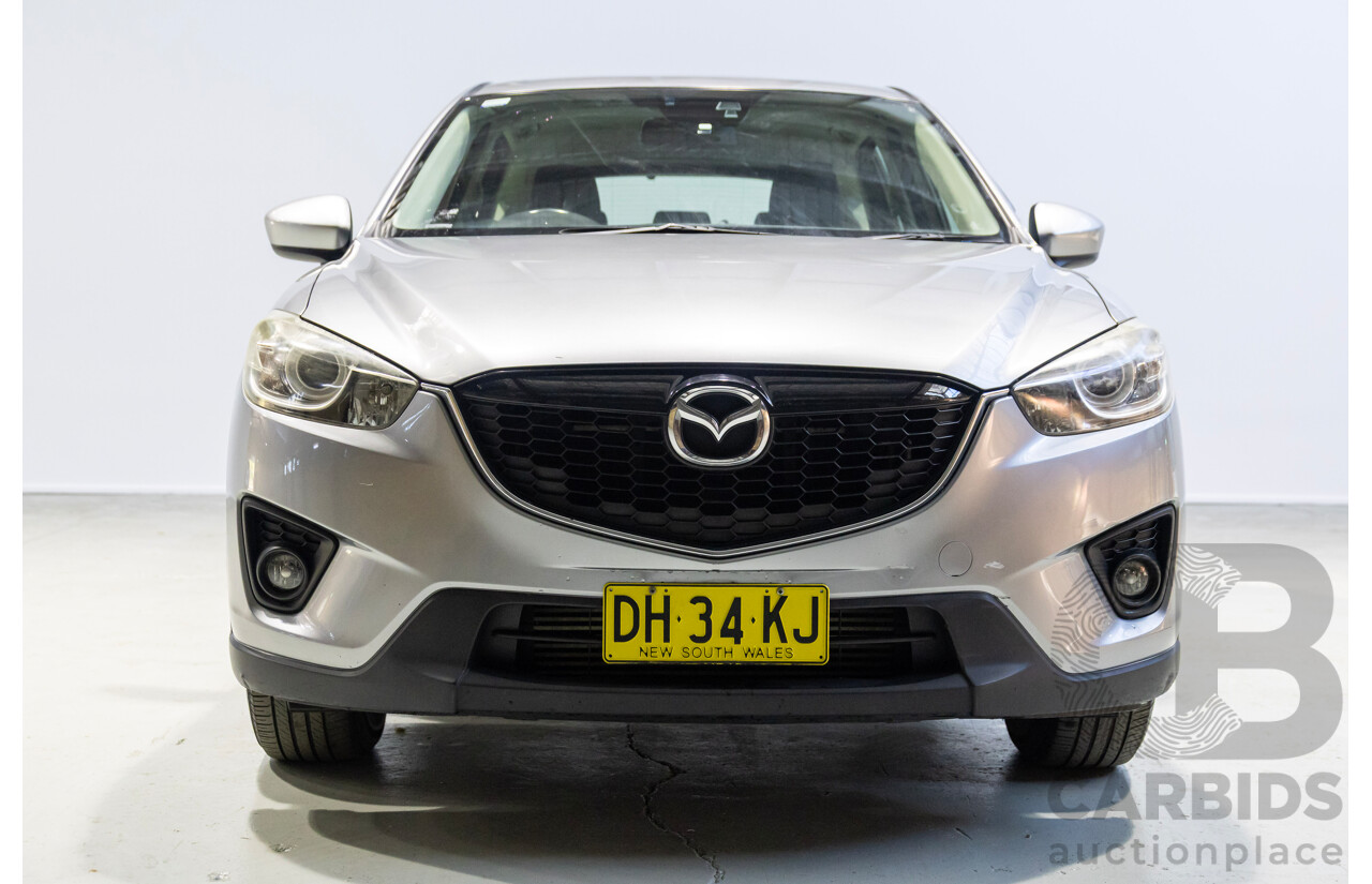 11/2013 Mazda Cx-5 Maxx Sport (4x4) MY13 4d Wagon Silver Twin-turbo Diesel 2.2L