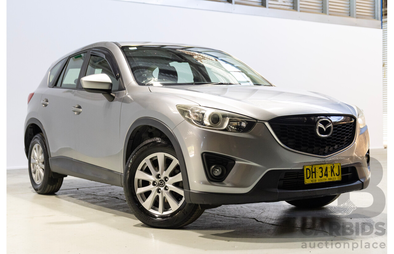 11/2013 Mazda Cx-5 Maxx Sport (4x4) MY13 4d Wagon Silver Twin-turbo Diesel 2.2L