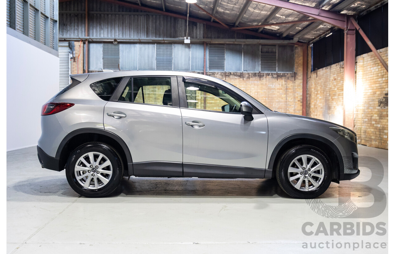 11/2013 Mazda Cx-5 Maxx Sport (4x4) MY13 4d Wagon Silver Twin-turbo Diesel 2.2L
