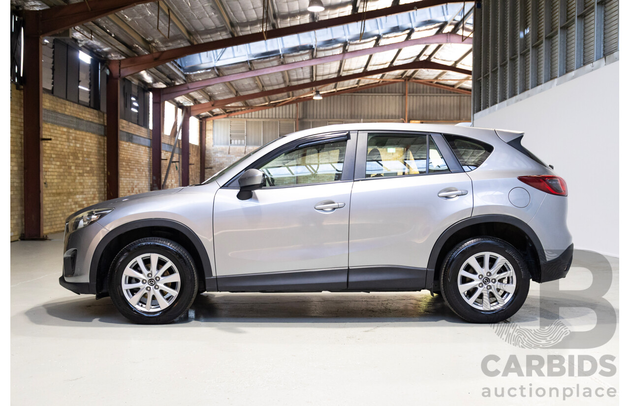11/2013 Mazda Cx-5 Maxx Sport (4x4) MY13 4d Wagon Silver Twin-turbo Diesel 2.2L