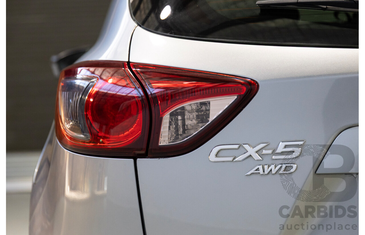 11/2013 Mazda Cx-5 Maxx Sport (4x4) MY13 4d Wagon Silver Twin-turbo Diesel 2.2L