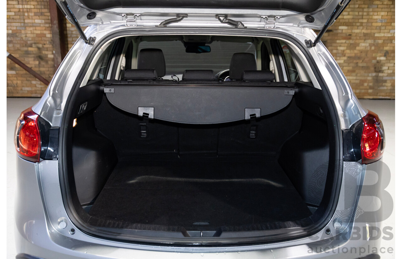 11/2013 Mazda Cx-5 Maxx Sport (4x4) MY13 4d Wagon Silver Twin-turbo Diesel 2.2L