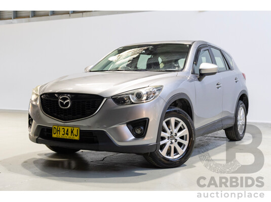 11/2013 Mazda Cx-5 Maxx Sport (4x4) MY13 4d Wagon Silver Twin-turbo Diesel 2.2L