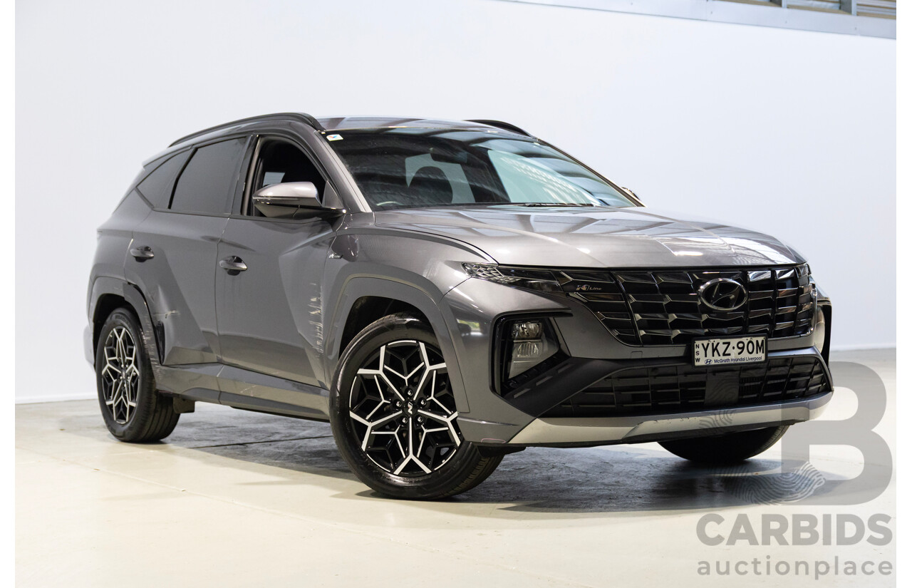 03/2023 Hyundai Tucson Elite N Line (AWD) NX4.V2 MY23 4d Wagon Grey Turbo Diesel 2.0L