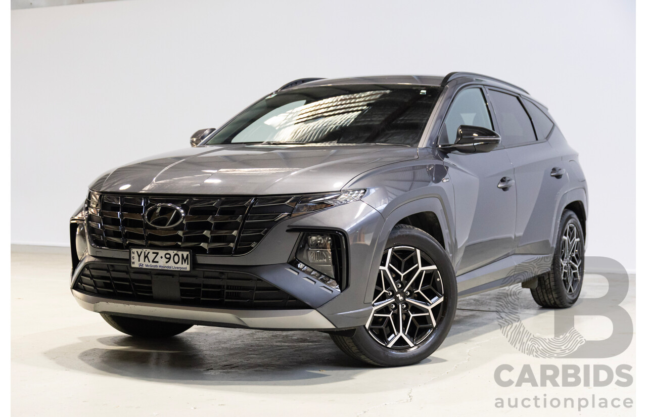 03/2023 Hyundai Tucson Elite N Line (AWD) NX4.V2 MY23 4d Wagon Grey Turbo Diesel 2.0L