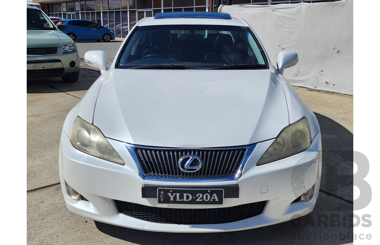 04/2010 Lexus Is250 Prestige GSE20R 09 UPGRADE 4d Sedan Silver 2.5L