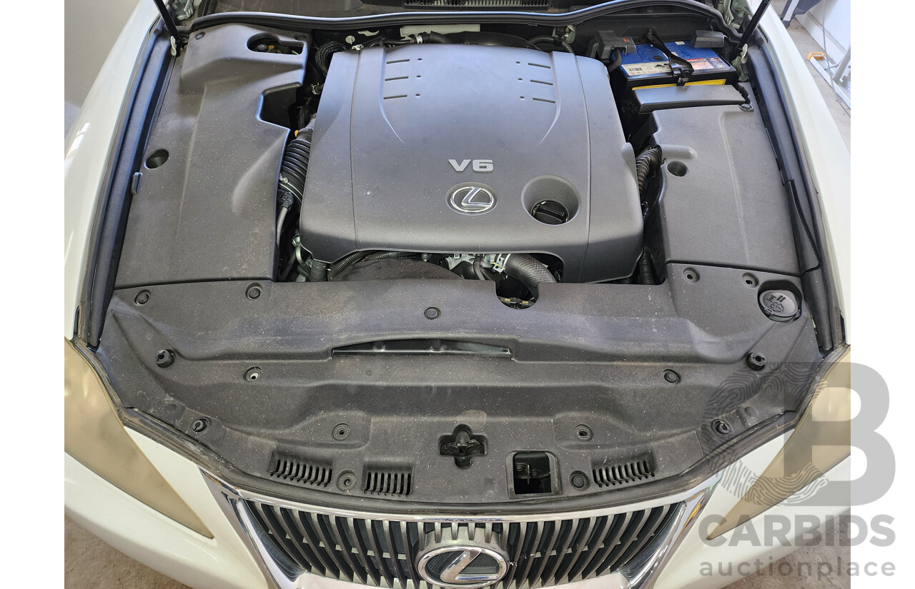 04/2010 Lexus Is250 Prestige GSE20R 09 UPGRADE 4d Sedan Silver 2.5L