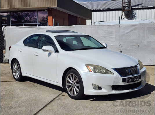 04/2010 Lexus Is250 Prestige GSE20R 09 UPGRADE 4d Sedan Silver 2.5L