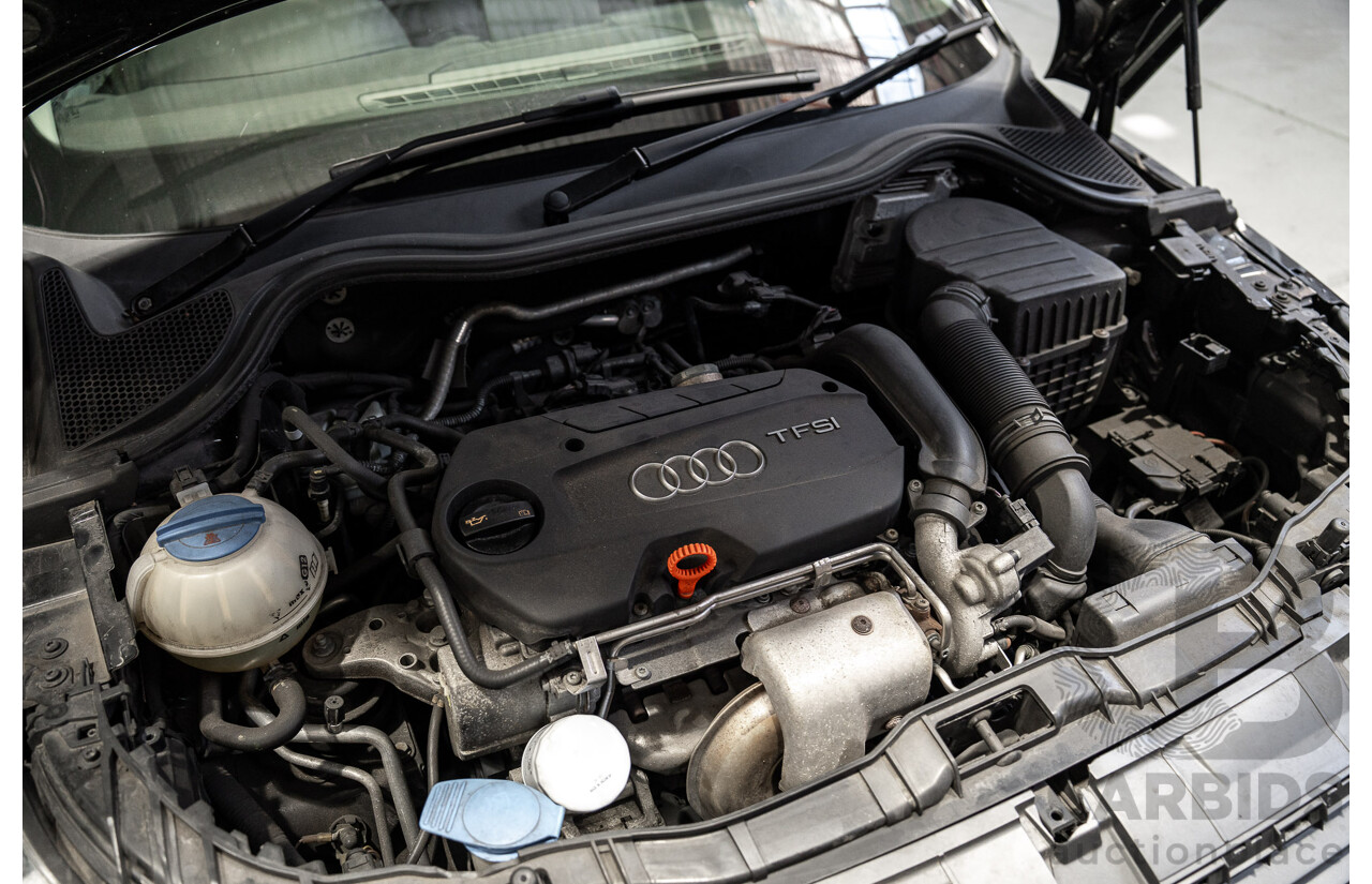 08/2013 Audi A1 1.4 TFSI Ambition 8X 3D Hatchback Black Turbo 1.4L