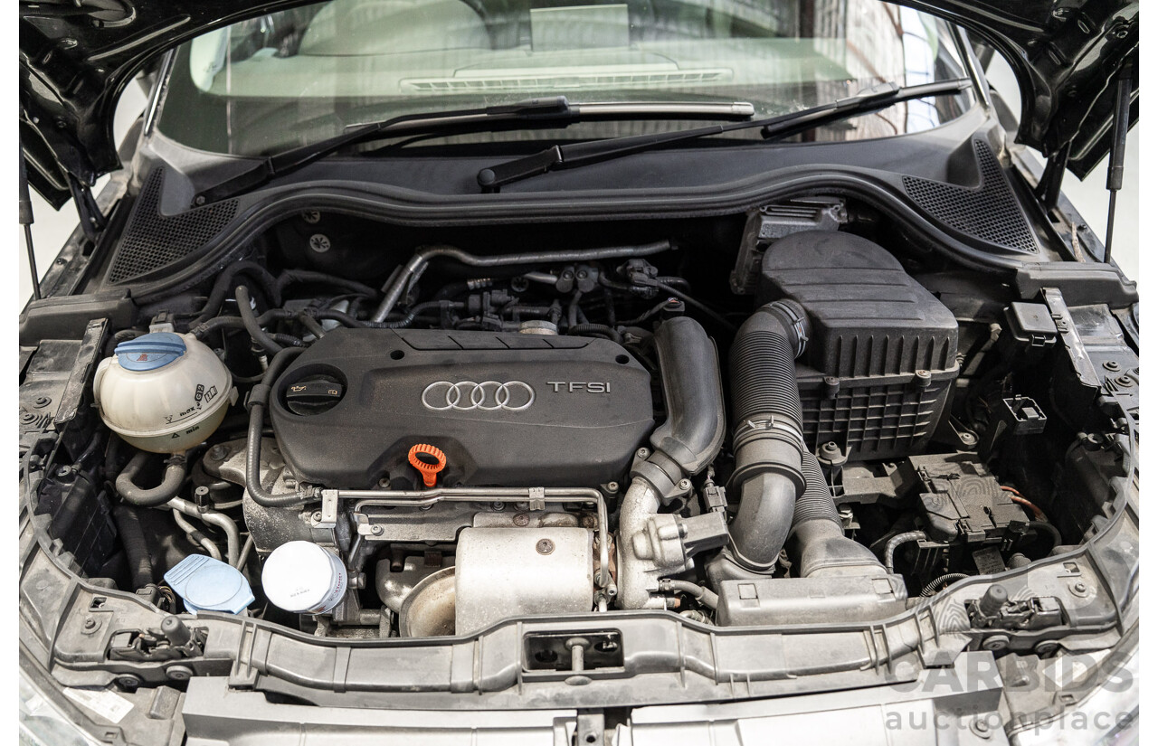 08/2013 Audi A1 1.4 TFSI Ambition 8X 3D Hatchback Black Turbo 1.4L