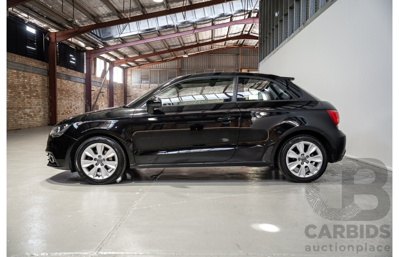 08/2013 Audi A1 1.4 TFSI Ambition 8X 3D Hatchback Black Turbo 1.4L