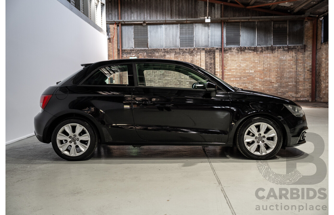 08/2013 Audi A1 1.4 TFSI Ambition 8X 3D Hatchback Black Turbo 1.4L