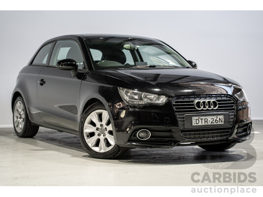08/2013 Audi A1 1.4 TFSI Ambition 8X 3D Hatchback Black Turbo 1.4L