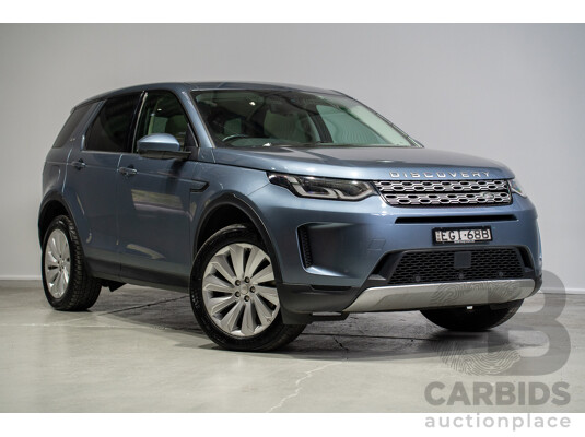 01/2020 Land Rover Discovery Sport P250 SE (AWD) L550 MY20 4d Wagon Flores Blue Metallic Turbo 2.0L