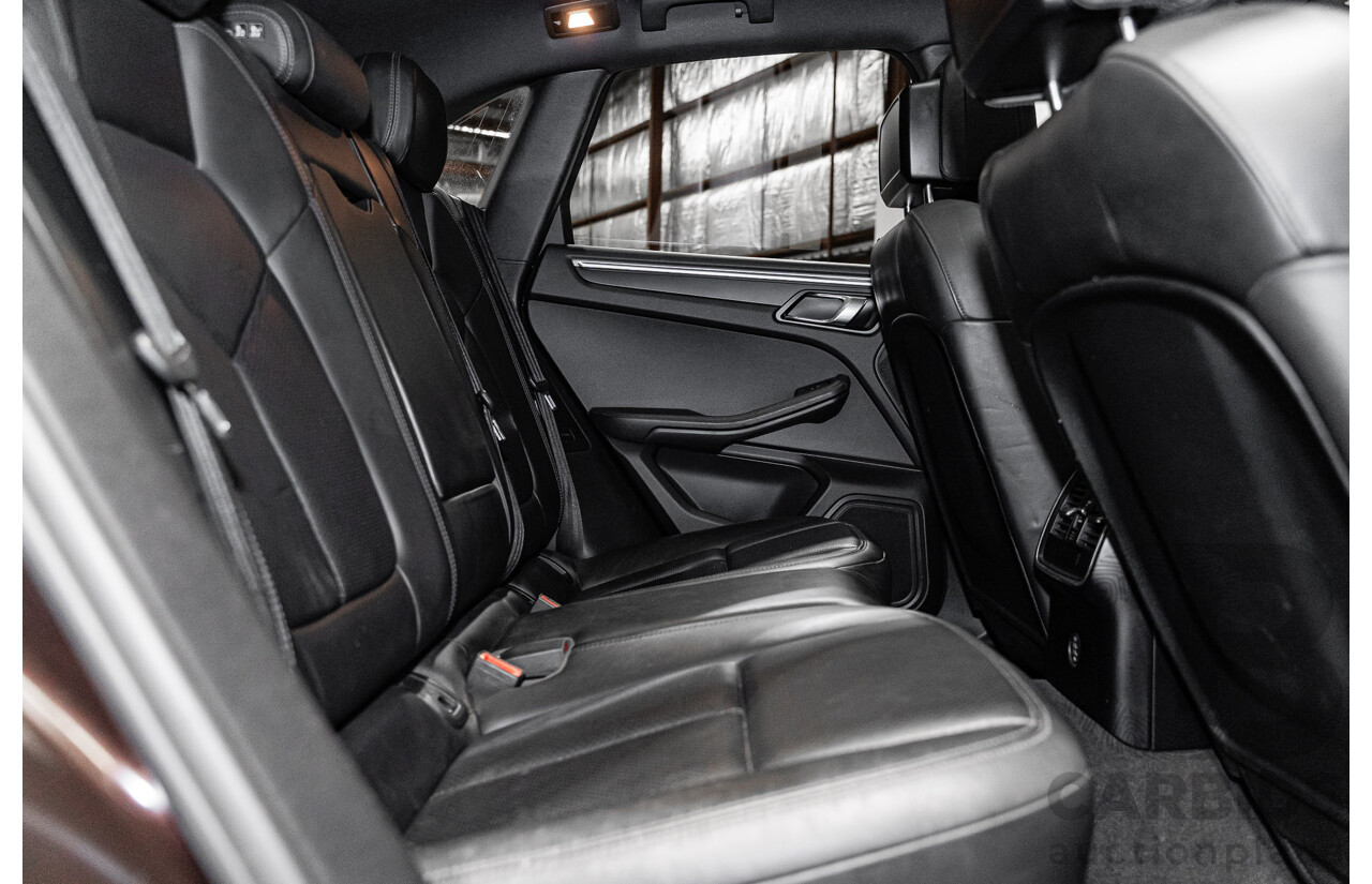 8/2018 Porsche Macan (AWD) 95B MY18 4d Wagon Mahogany Metallic Turbo 2.0L