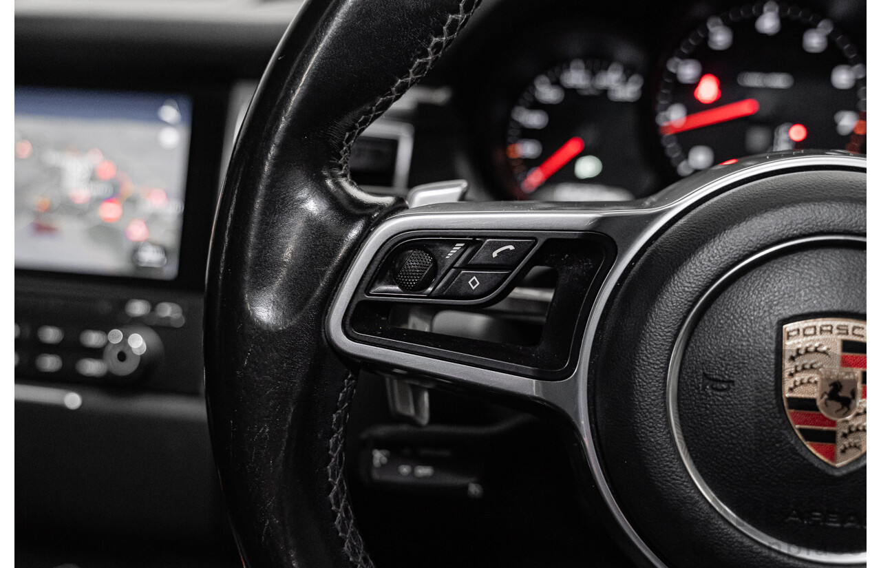 8/2018 Porsche Macan (AWD) 95B MY18 4d Wagon Mahogany Metallic Turbo 2.0L