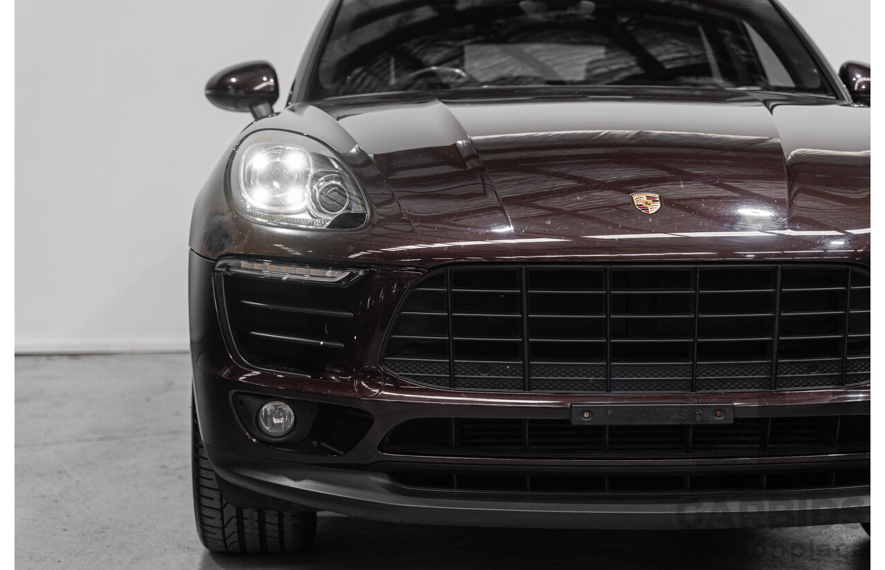 8/2018 Porsche Macan (AWD) 95B MY18 4d Wagon Mahogany Metallic Turbo 2.0L