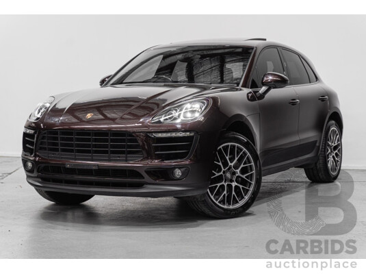 8/2018 Porsche Macan (AWD) 95B MY18 4d Wagon Mahogany Metallic Turbo 2.0L