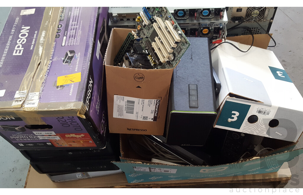 Bulk Lot of Assorted IT Equipment & Accessories