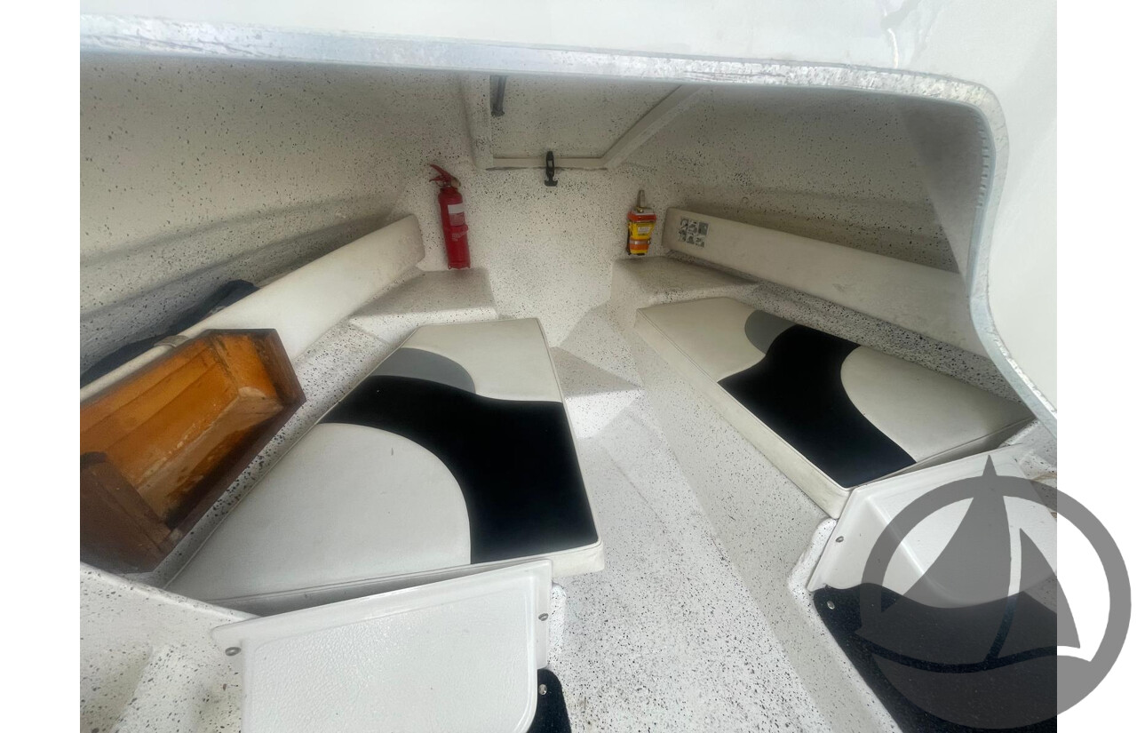 NO RESERVE PRE-LOVED - 2008 Seafarer 5.0 V-Sea, 90hp Suzuki 4 Stroke