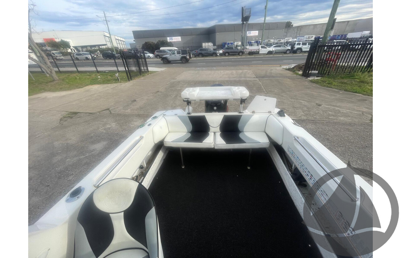 NO RESERVE PRE-LOVED - 2008 Seafarer 5.0 V-Sea, 90hp Suzuki 4 Stroke
