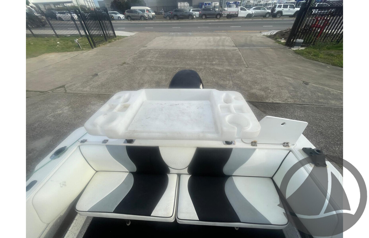 NO RESERVE PRE-LOVED - 2008 Seafarer 5.0 V-Sea, 90hp Suzuki 4 Stroke