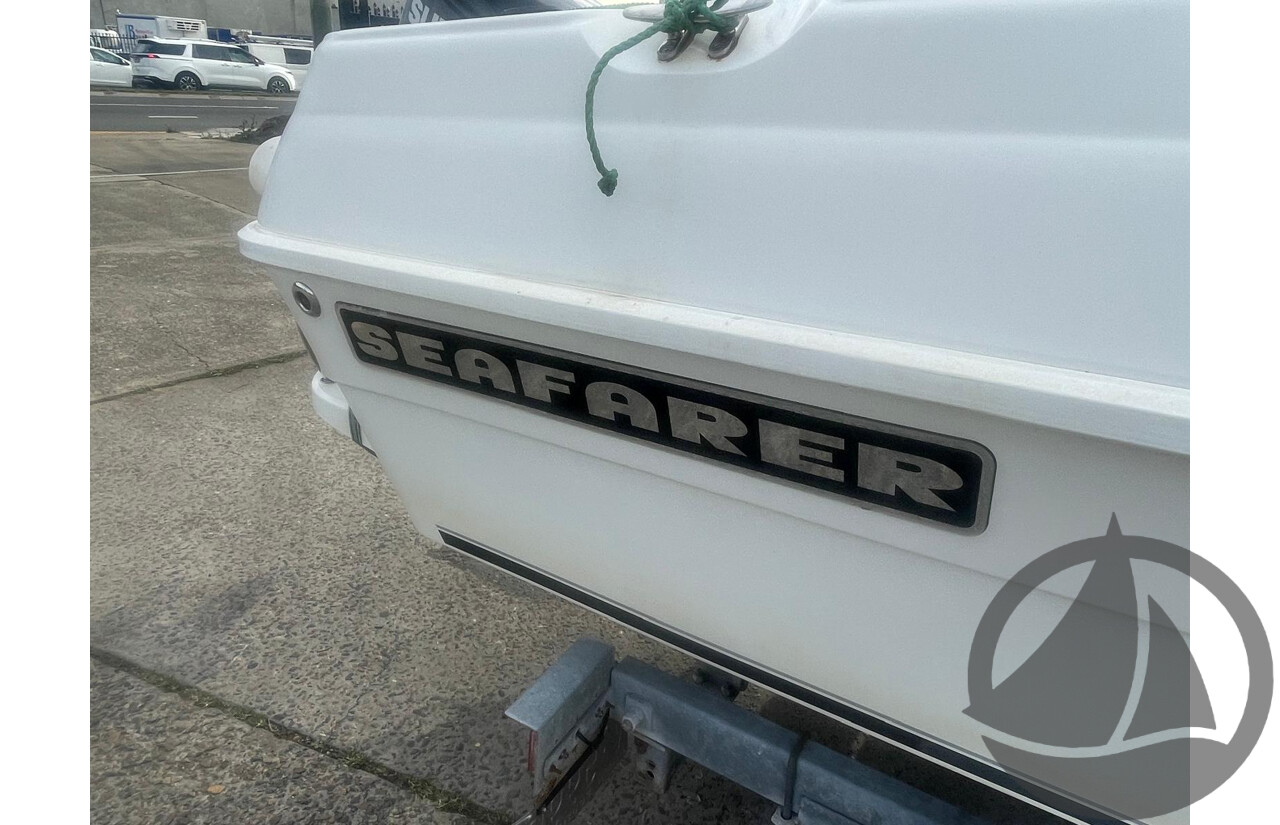 NO RESERVE PRE-LOVED - 2008 Seafarer 5.0 V-Sea, 90hp Suzuki 4 Stroke