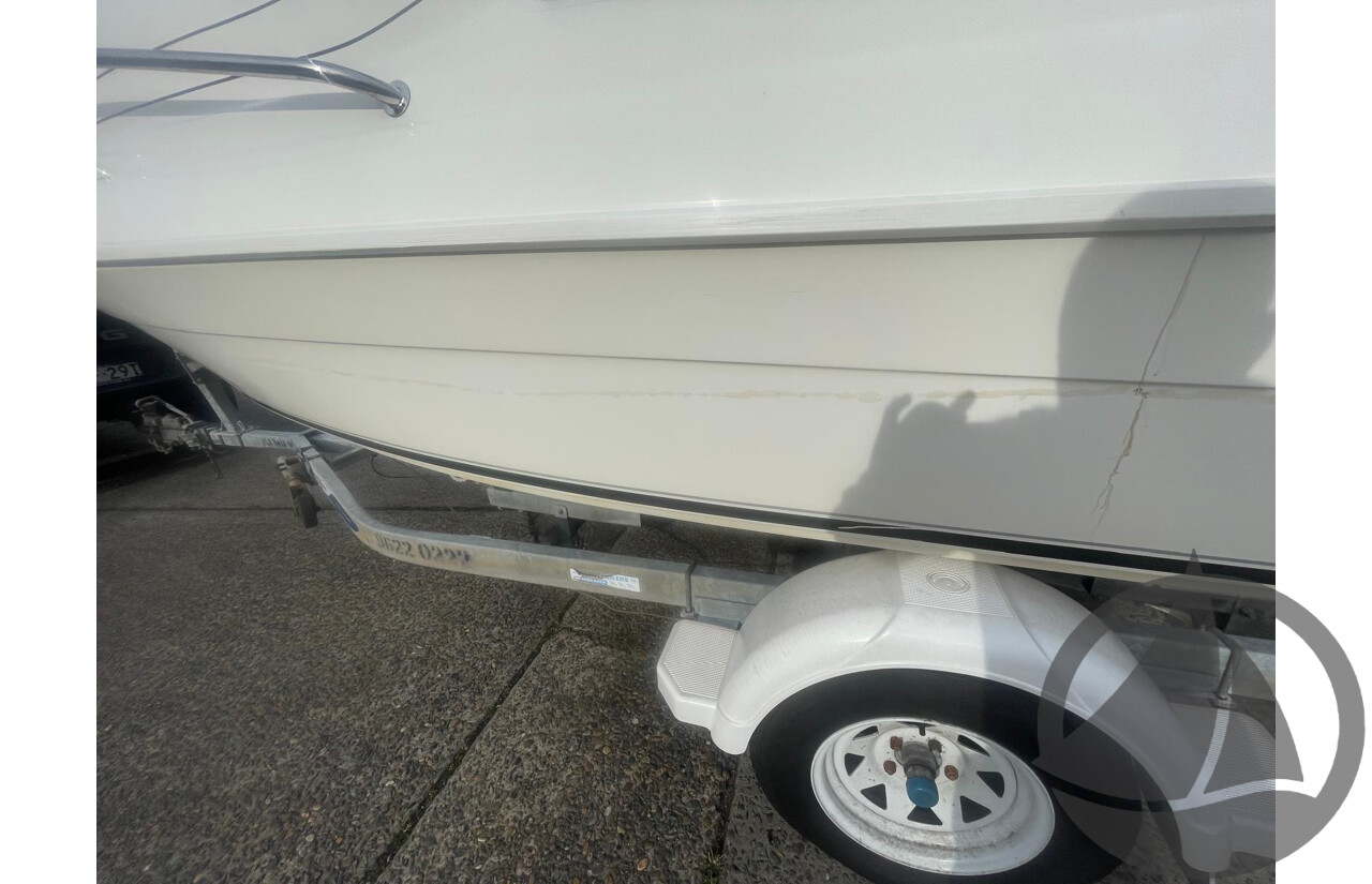 NO RESERVE PRE-LOVED - 2008 Seafarer 5.0 V-Sea, 90hp Suzuki 4 Stroke