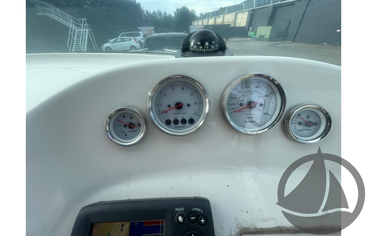 NO RESERVE PRE-LOVED - 2008 Seafarer 5.0 V-Sea, 90hp Suzuki 4 Stroke