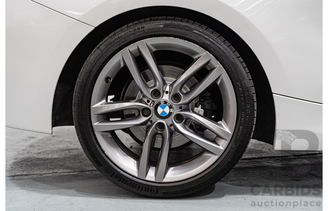 7/2016 BMW 220d M Sport F22 MY16 2d Coupe Mineral White Metallic Turbo 2.0L