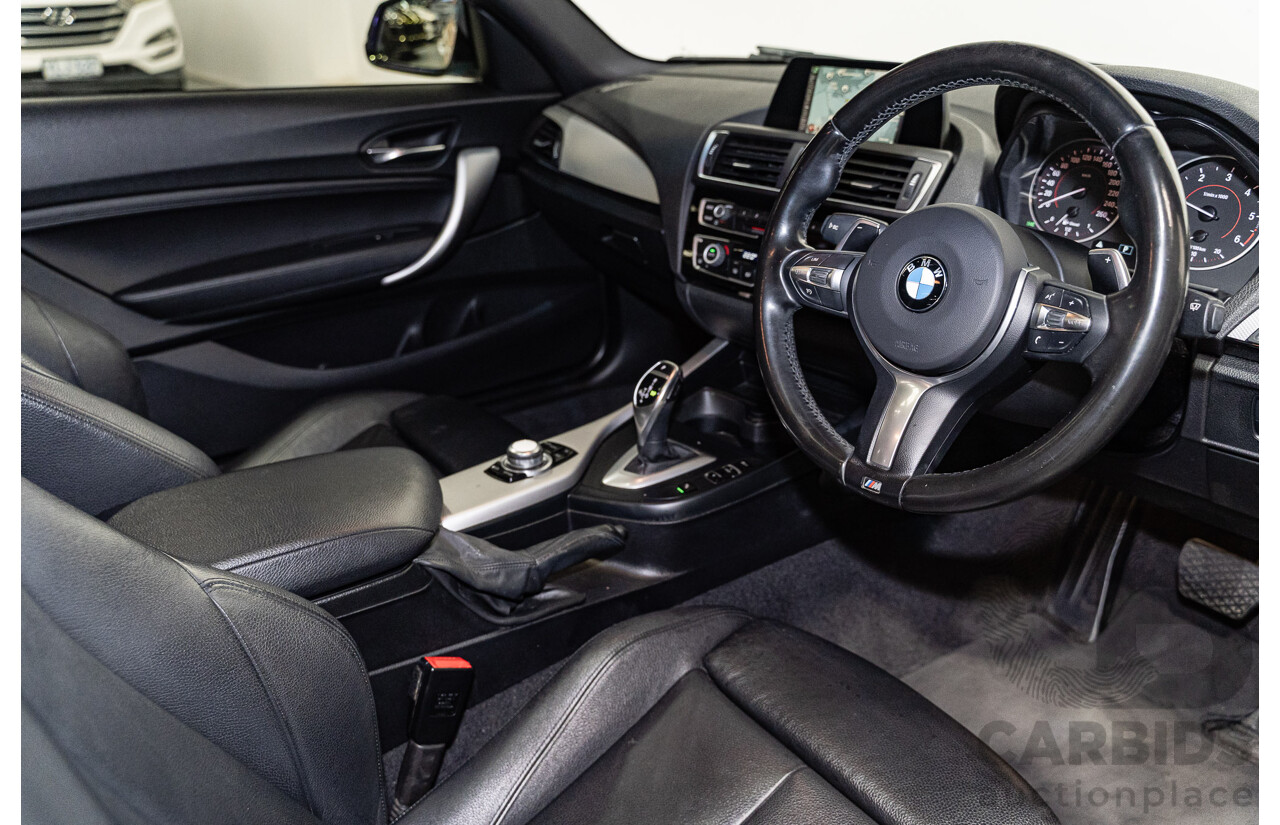 7/2016 BMW 220d M Sport F22 MY16 2d Coupe Mineral White Metallic Turbo 2.0L