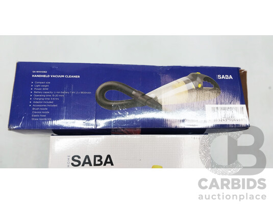 Saba Handheld Vacumm Cleaner & Steam Cleaner