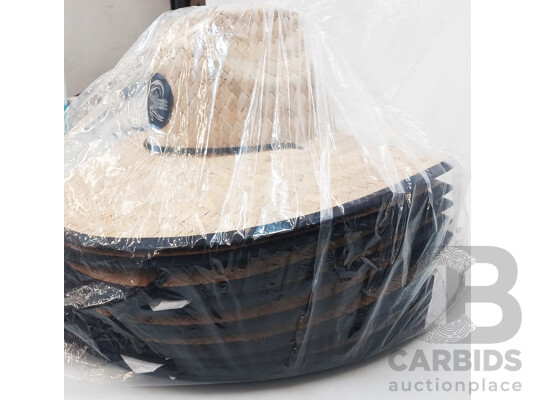 O'Neill Straw Hats Lot of Ten