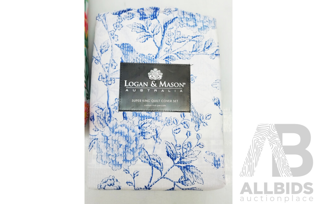 Lot of Three Bedding Sets