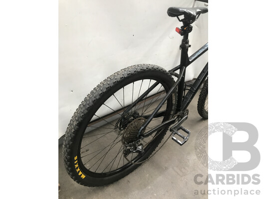 Black Painted 14 Speed Mountain Bike