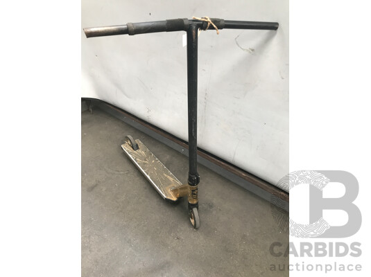 Black and Gold Scooter
