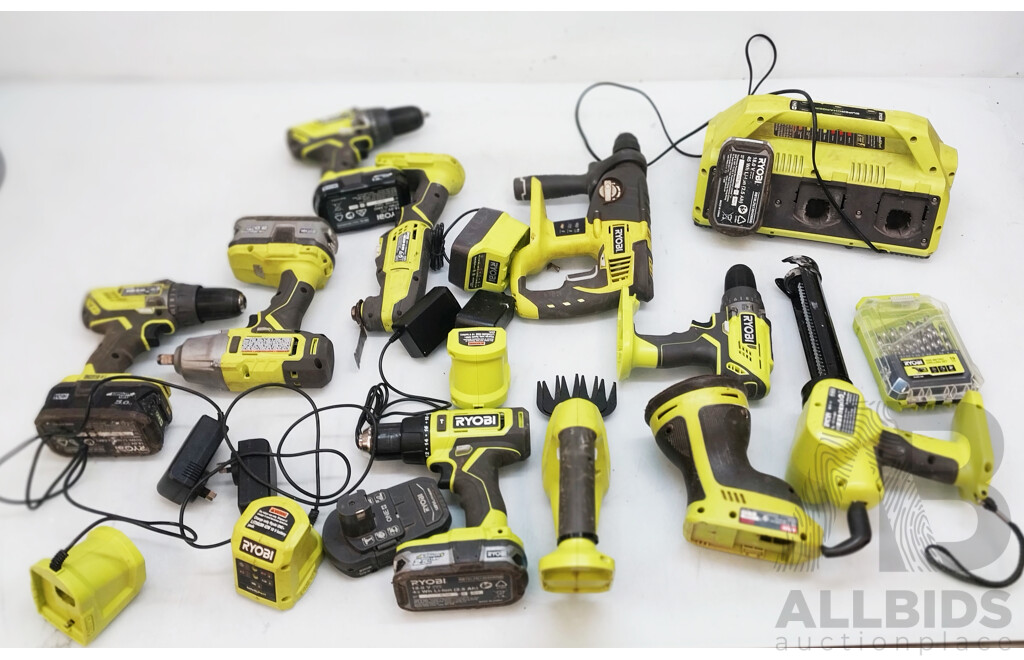 Ryobi Assorted Tools