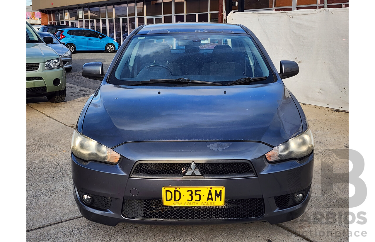 10/2008 Mitsubishi Lancer VR CJ MY09 4d Sedan Grey 2.0L