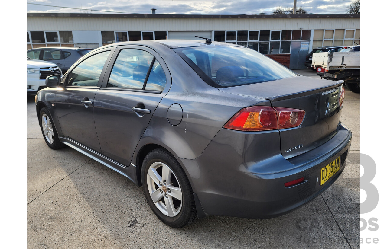 10/2008 Mitsubishi Lancer VR CJ MY09 4d Sedan Grey 2.0L