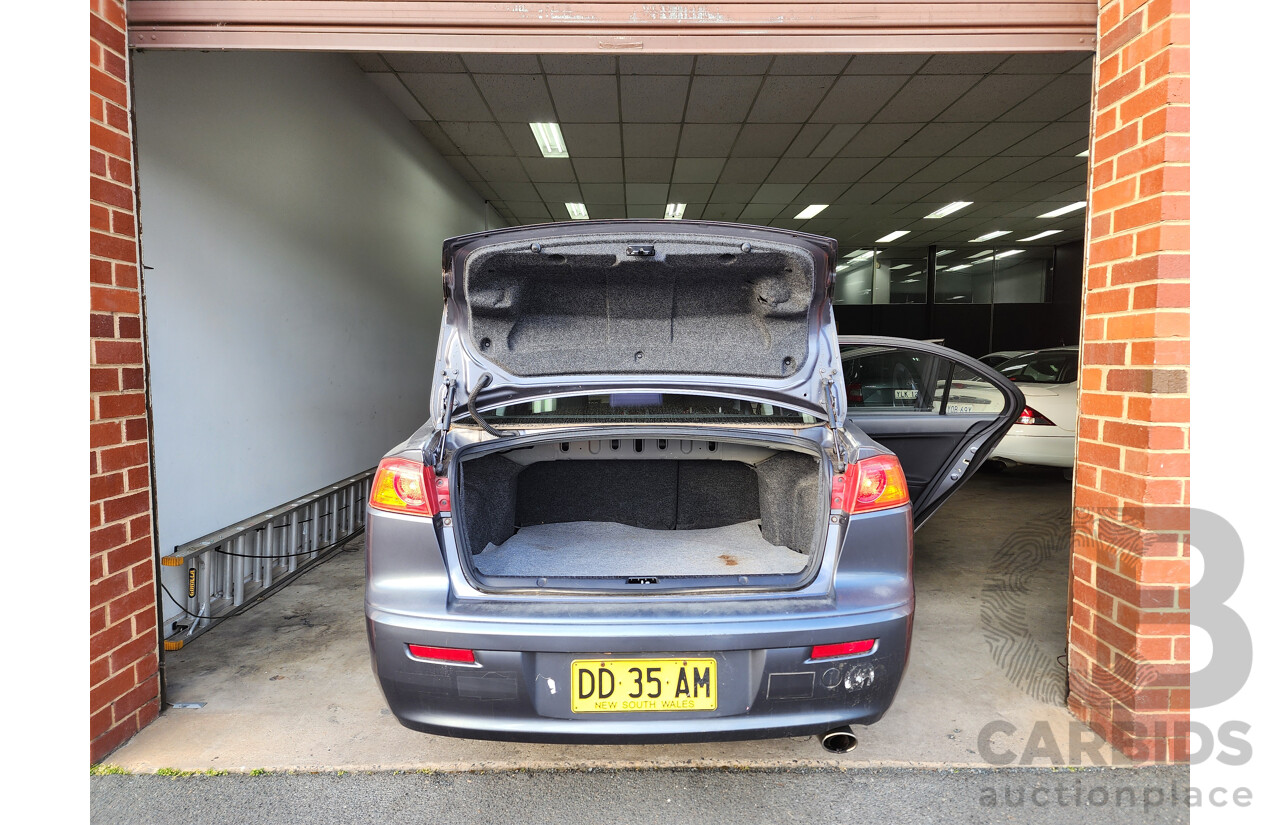 10/2008 Mitsubishi Lancer VR CJ MY09 4d Sedan Grey 2.0L