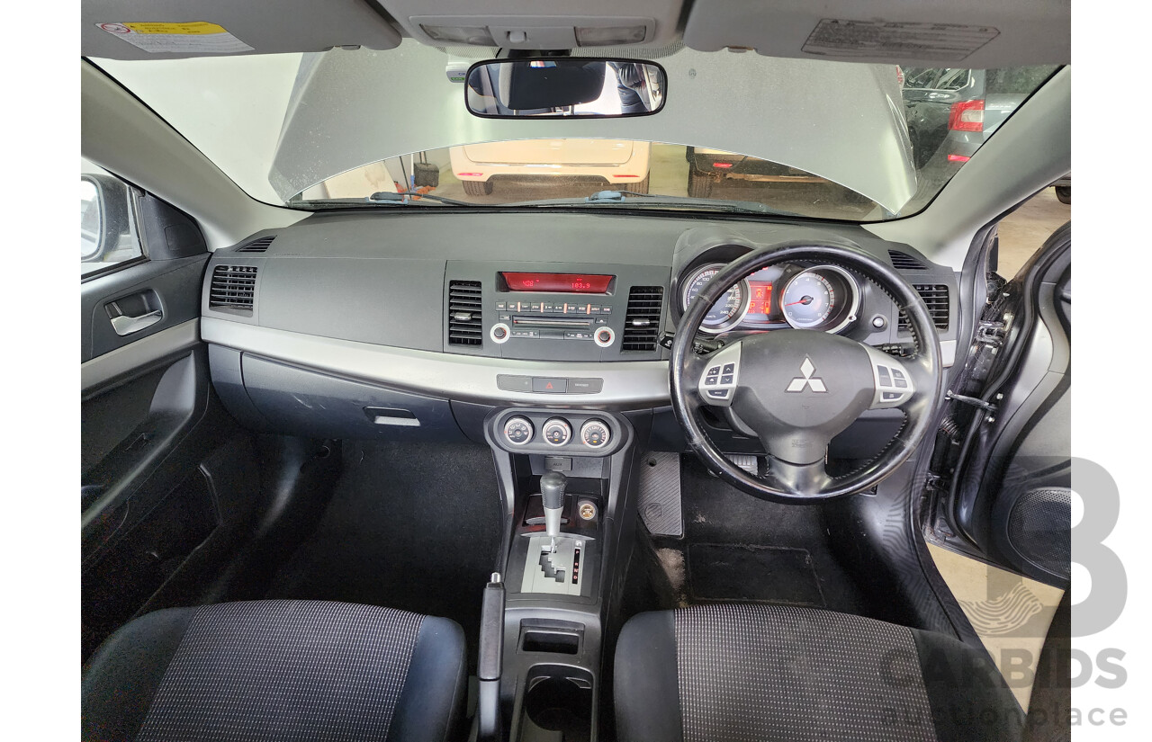 10/2008 Mitsubishi Lancer VR CJ MY09 4d Sedan Grey 2.0L