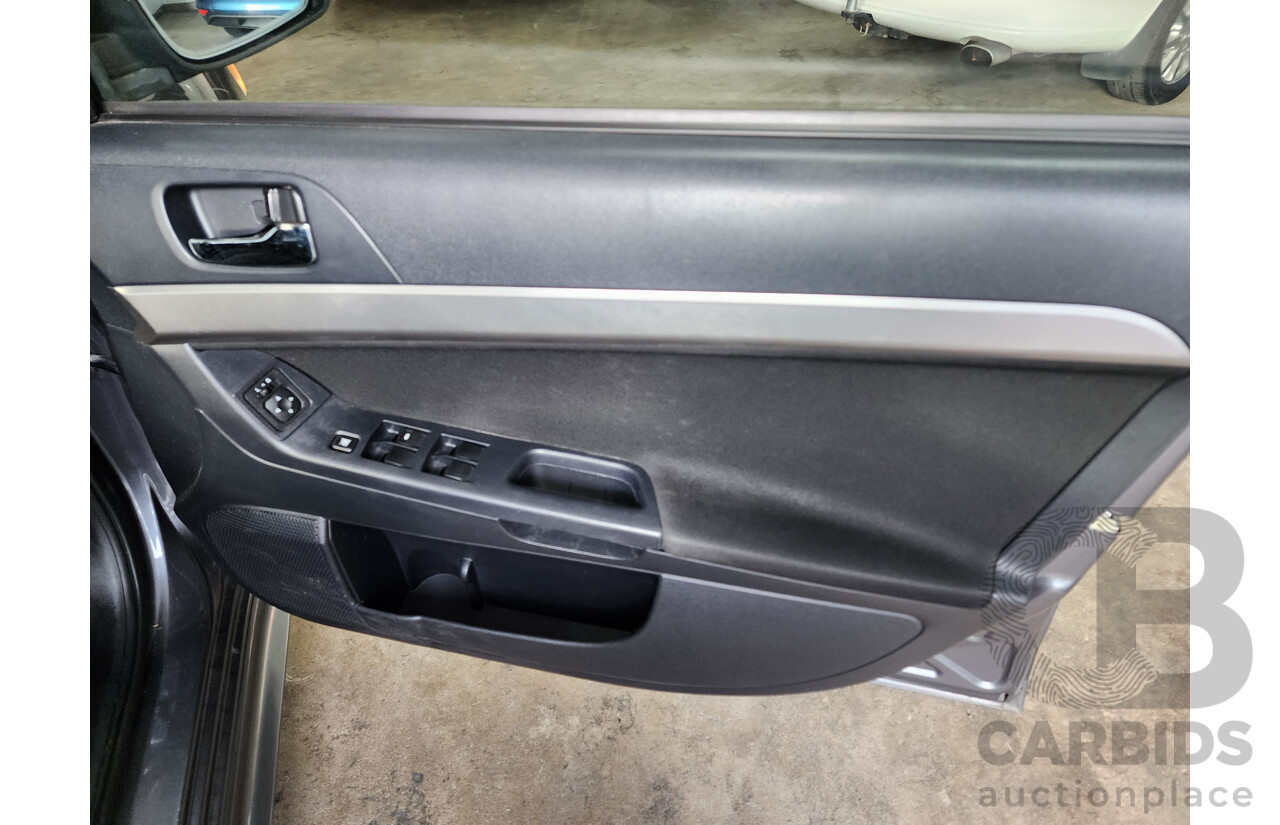 10/2008 Mitsubishi Lancer VR CJ MY09 4d Sedan Grey 2.0L