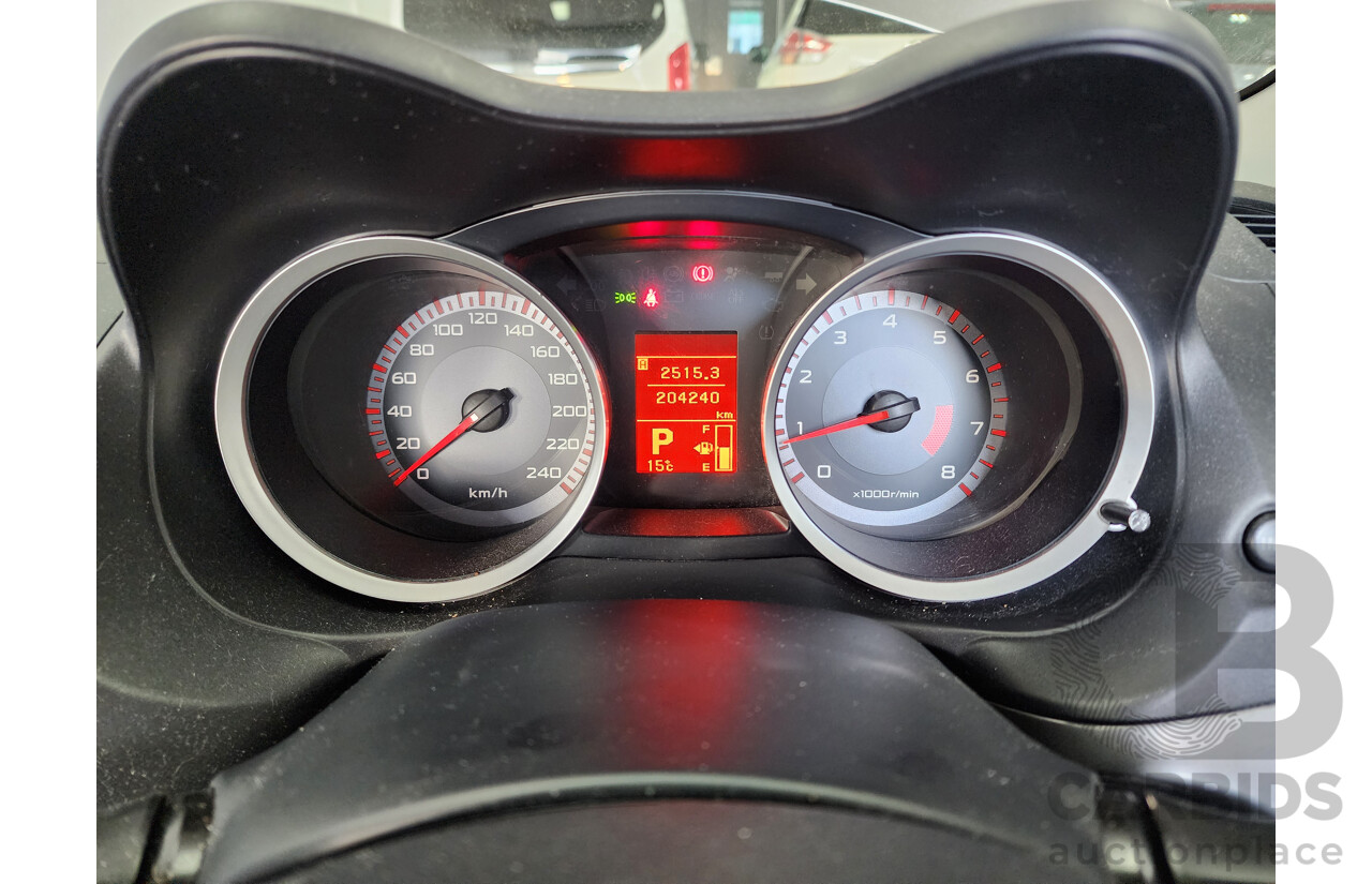10/2008 Mitsubishi Lancer VR CJ MY09 4d Sedan Grey 2.0L